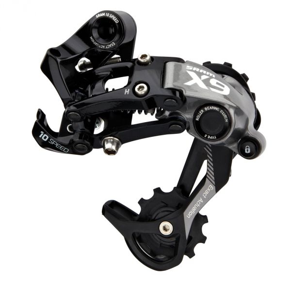 CAMBIO TRASEIRO SRAM X-9 TYPE 2 SHORT CAGE 10V