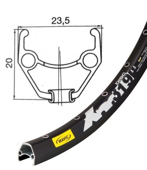 Aro MTB Mavic XM 319